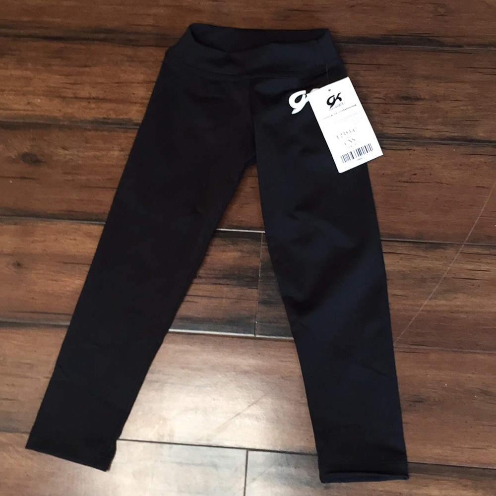 Choice of champions black dance leggings size child xsmall‎